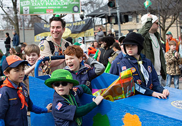 parade scouts